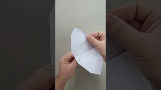 Best flapping bat - How to make origami flapping bat #shorts #origami #paperplane