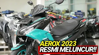 RESMI UPGRADE! YAMAHA AEROX 155 2023 MELUNCUR! CEK HARGA DAN SPESIFIKASINYA!