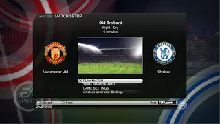 FIFA 10 (2010) - Manchester United vs Chelsea - Gameplay PS3 HD [RPCS3]