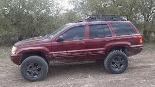 Jeep Grand Cherokee WJ -  New Shocks, Mud Tires, Wheel Spacers and Bump Stops, Ep 2