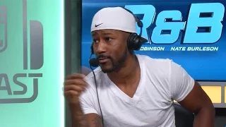 Nate Burleson freestyles with Vivica A. Fox | R&B Podcast | NFL