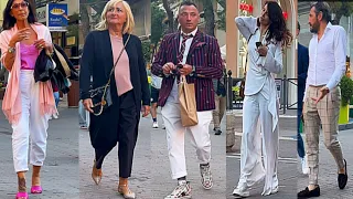Street style from Italy🇮🇹 APRIL 2024 STREET STYLE /ITALIAN SPRING FASHION & SHOPPING WALK