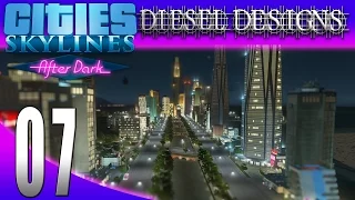 Cities: Skylines: After Dark:S7E7: Canals & Skyscrapers! (City Building Series 1080p)