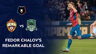 🐴Fedor Chalov's Remarkable Goal Against FC Krasnodar | RPL 2019/20