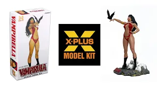 X-Plus Vampirella Jose Gonzalez 1/8 Scale Plastic Model Kit Build Review