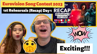 Rehearsal DAY 1 | Eurovision 2023 REACTION!