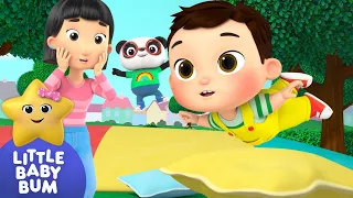 Five Baby Max Friends Jumping  ⭐ Baby Max Play Time! LittleBabyBum - Nursery Rhymes for Babies | LBB