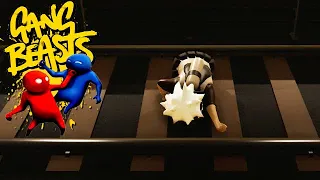 GANG BEASTS - You Can't Sleep There [Melee] - Xbox One Gameplay