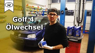 VW Golf 4 1.6 Öl wechsel | VW Golf 4 1.6 oil change | VitjaWolf | Tutorial | HD