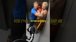 Hilarious Elevator Prank Goes Wrong - Ivan Drago Style🥊😂#shorts