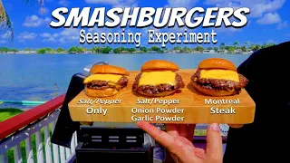 Smashburger Seasoning Experiment on the Blackstone Griddle