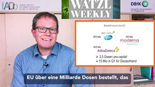 Watzl Weekly 3 [03.02.2021]: Immunologie-Update mit Prof. Dr. Carsten Watzl