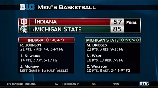 Indiana at Michigan State - Men's Basketball Highlights