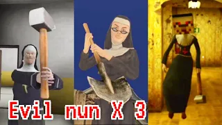 Evil nun 2 vs Evil nun vs The nun jumpscares & game over scene