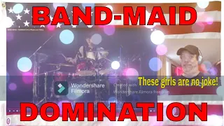 BAND-MAID / DOMINATION (Official Live Video) - REACTION