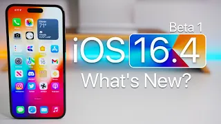 iOS 16.4 Beta 1 is Out! - What's New?