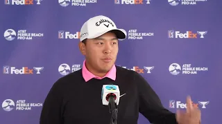 Kevin Yu Monday Flash Interview 2023 AT&T Pebble Beach Pro-Am © PGA Tour