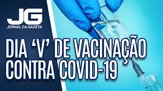 Dia ‘V’ de Vacinação contra Covid-19 também quer atualizar carteirinhas de vacinação