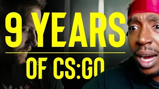 A Tribute to 9 Years Of CSGO (REACTION)