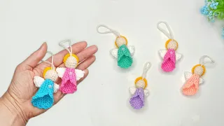 🌸The simplest and most original. Watch and do this: Mini crochet ANGELS🌸