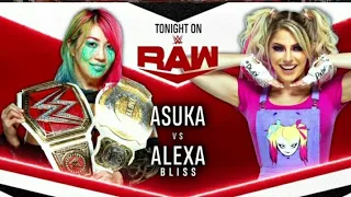 Asuka vs Alexa Bliss - WWE Raw 18/01/21 Español latino