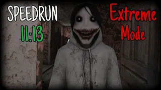 Jeff The Killer: Horror Game / Speedrun in Extreme Mode