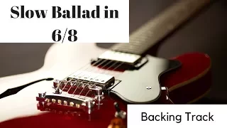 Soulful Slow Ballad in 6/8 Backing Track