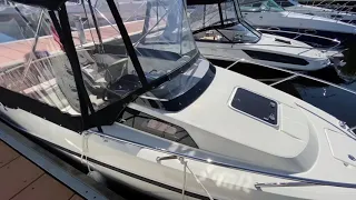 Quicksilver 555 Cabin 2020 full feature walkthrough