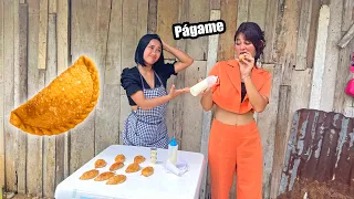 creyó que por ser amigas no debía cobrarle las empanadas que se comía 🥟