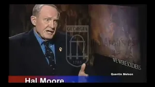 Hal Moore, Mel Gibson, Randall Wallace & Joseph L Galloway Interview for We Were Soldiers Mar 5 2002