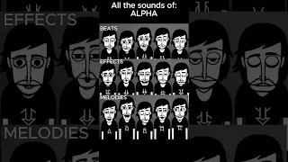 All the sounds of Incredibox V1 - Alpha