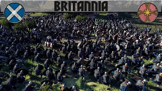 BERSERKER RAGE! 1v1 Thrones of Britannia Battle (Town Assault)