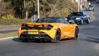 McLaren 720S Spider - Fast Accelerations & Downshifts !