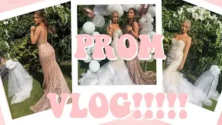 COME TO PROM WITH US! BRITISH PROM VLOG