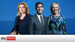 In full: Rishi Sunak and Liz Truss become final two in Tory leadership race