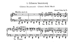 Edvard Grieg - Slåtter, op. 72 [With score]