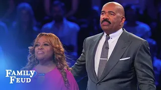 Sherri Shepherd's INSANE Fast Money! | Celebrity Family Feud