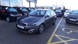 Peugeot 308 1.6 BlueHDi 120 Allure (s/s) for sale @ Swansway Peugeot Chester