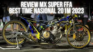 REVIEW MX SUPER FFA BEST TIME NASIONAL INDONESIA 201 M 2023 ‼️