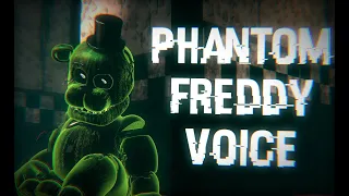 【C4D/FNAF/Animation】 Phantom Freddy voice.