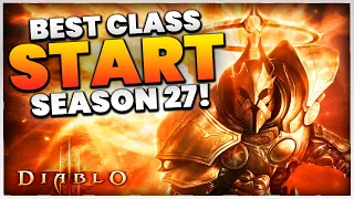 Diablo 3 TOP 3 BEST CLASS STARTS for Season 27! (Haedrigs Gifts)