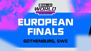 EA SPORTS™ NHL 23 World Championship™ | European Final - Göteborg, Sweden 🔥