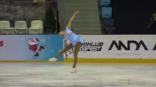 2017 Santa Claus Cup : Ceciliane Mei Ling HARTMANN(SGP) - FS SENIOR LADIES, Free skating