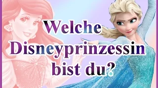 Welche Disney Prinzessin bist du? ❤