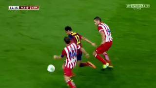 Neymar vs Atletico Madrid (H) 13-14