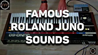 Famous Roland Juno Synthesizer Sounds