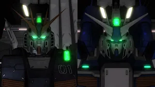 Nu Gundam & Hi-Nu Gundam {Both Ground} - Gundam Battle Operation 2