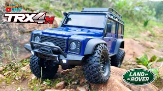 TRAXXAS 1/18 SCALE TRX4 M | Land Rover Defender | Unboxing & First Drive | Cars Trucks 4 Fun