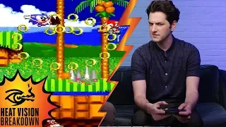 Ben Schwartz Plays 'Sonic the Hedgehog 2' While Answering Hard Questions! | Heat Vision