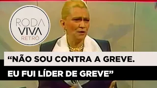 Hebe Camargo fala sobre apoio à greve de trabalhadores | 1987